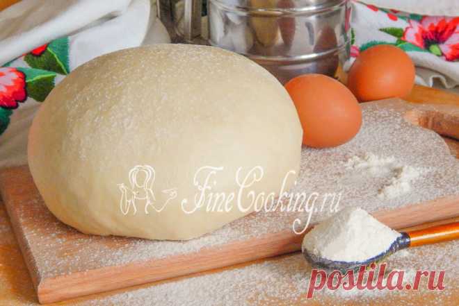 Дрожжевое тесто холодным способом - рецепт с фото
