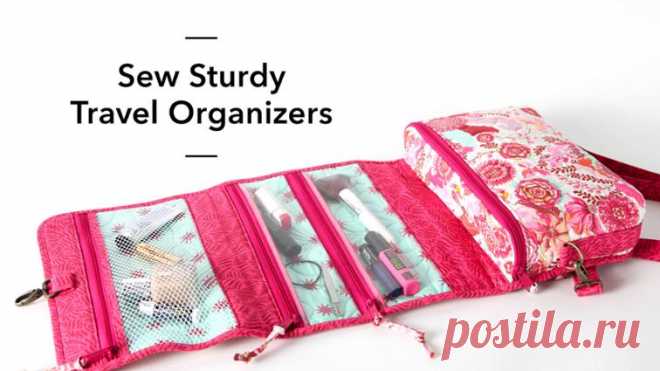 Sew Sturdy Travel Organizers Online Class | Bluprint