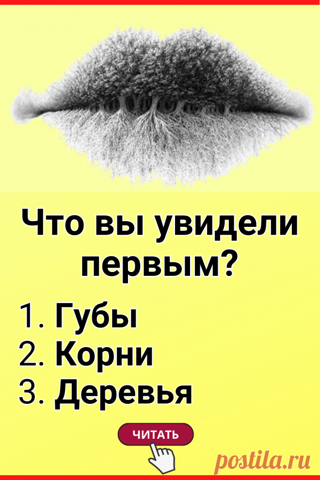 Тест: То, что вы увидели на картинке в первую очередь, расскажет о вас лучше любого психолога
#тест #интересные_тесты #тесты_личности #викторина #психология #психология_развития #личностное_развитие #загадки #головоломки #интересный_тест #самопознание #саморазвитие #психологический_тест