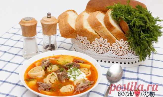 Немецкий суп с штрулями. | Вкусно и красиво с Натальей Балдук.