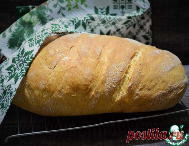 Белый хлеб в рукаве – кулинарный рецепт
