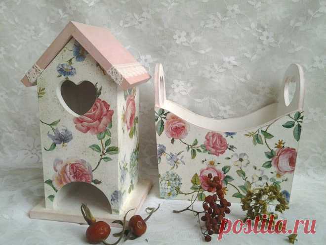Чайный набор для кухни Розовый сад
