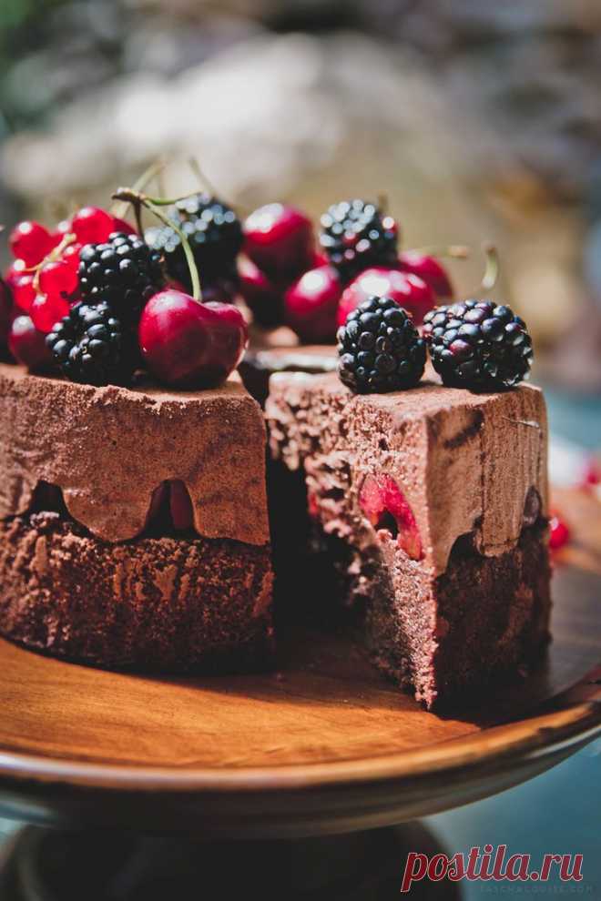 Black Forest Mousse Cake