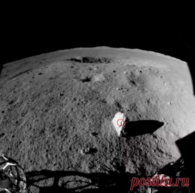 Китайский марсоход Yutu 2 обнаружил необычный предмет на обратной стороне Луны - новости космоса, астрономии и космонавтики на ASTRONEWS.ru