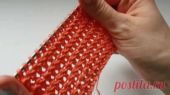 Knitting pattern. Ideas. 3D узор спицами ,Лилии, crochet pattern. Strickmuster.