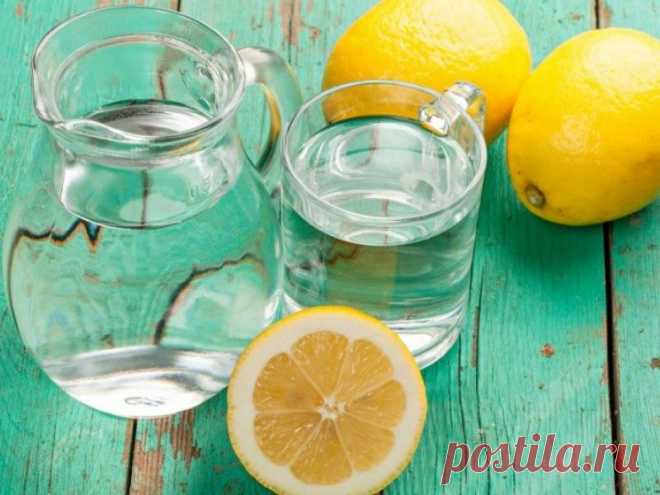 Как пить воду с лимоном