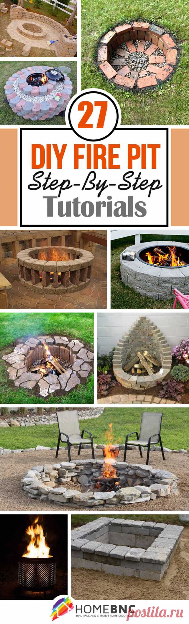 27 Best DIY Firepit Ideas and Designs for 2017