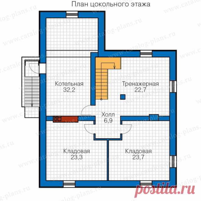 Проект дома из газобетона c мансардой № 40-20G | каталог Проекты коттеджей