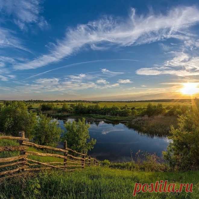 «На берегу Большой Липовицы». Тамбовская область.
📷 Валерий Горбунов