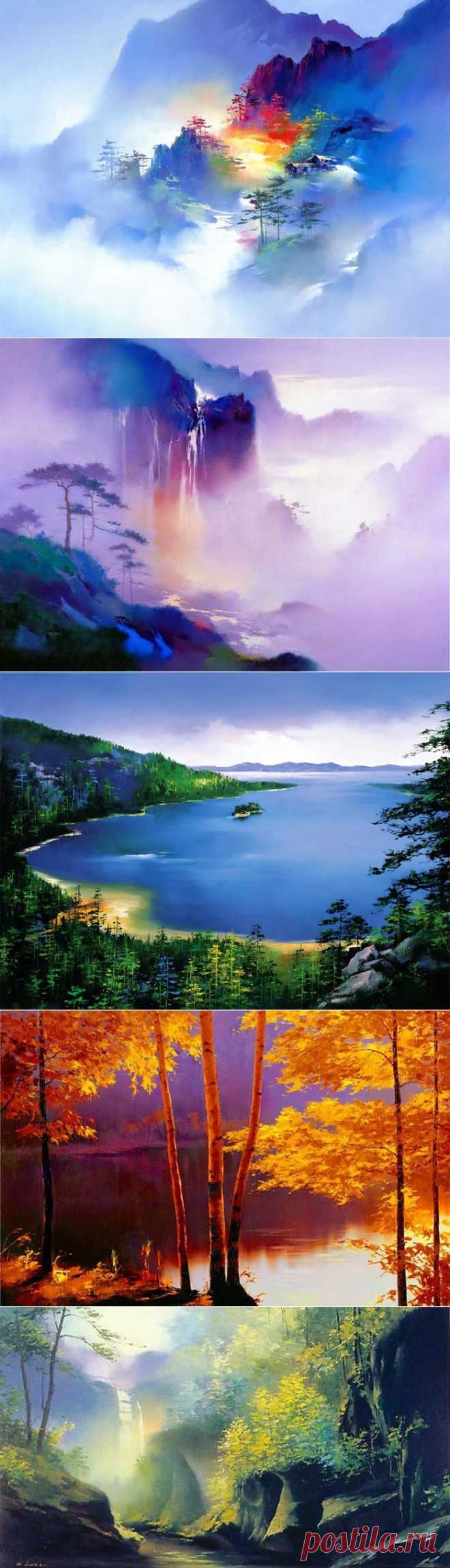 Пейзажи редкой красоты и гармонии от H. Leung | В мире интересного