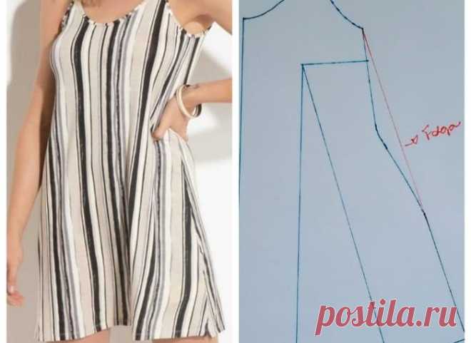 MOLDE VESTIDO ALCINHA - SIHBLOG