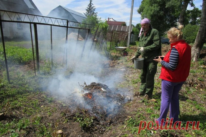 Как сжигать мусор на даче в 2019 году по закону и без штрафных санкций | 6 соток