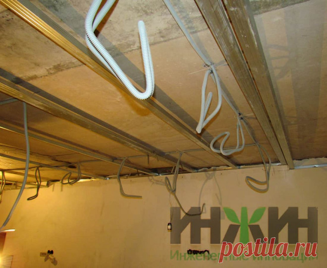 Монтаж электрики, электропроводка на потолке, фото 165