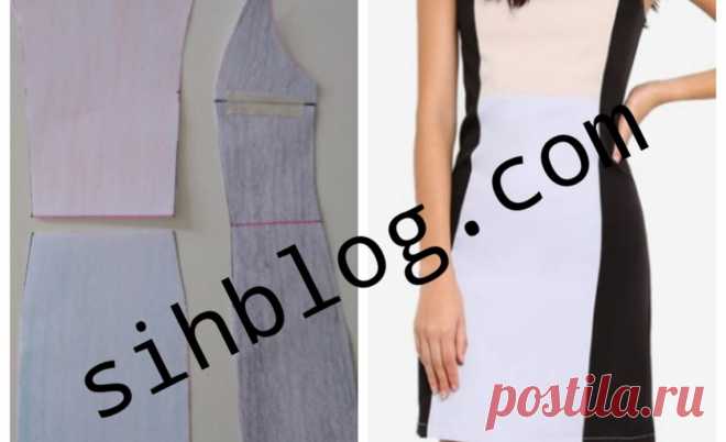 DIY MOLDE VESTIDO COM 3 CORES - SIHBLOG