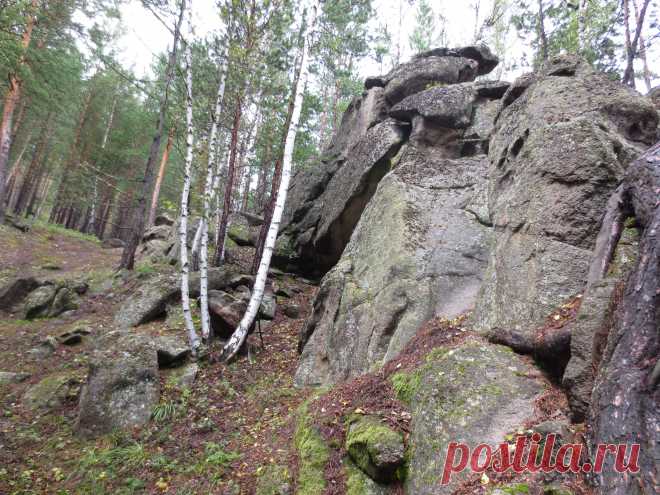 Красноярский заповедник ''Столбы'' в миниатюре в Хакасии.