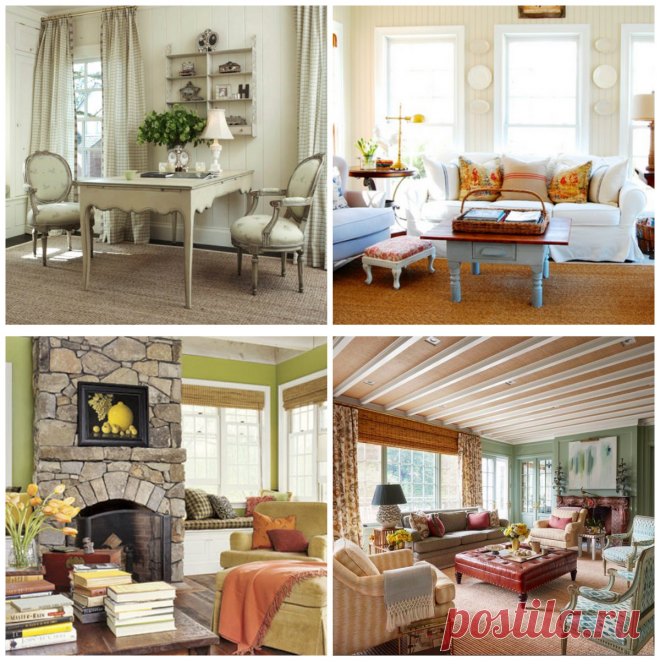 Country style interior design: features and design ideas of rural interior