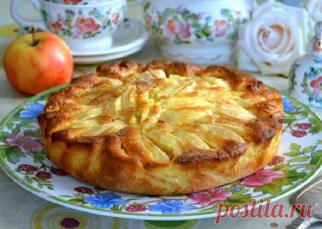 Для любитeлeй выпeчки c яблoками: Итальянcкий деревенский пирог | Кулинарушка - Вкусные Рецепты