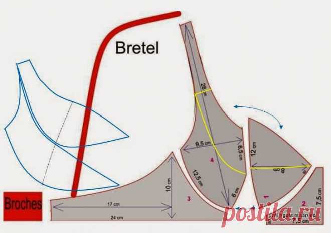 22 выкройки и 8 способов получить лекало белья и купальников - какой выбрать? - Блог Елены Фоменковой Блог Елены Фоменковой