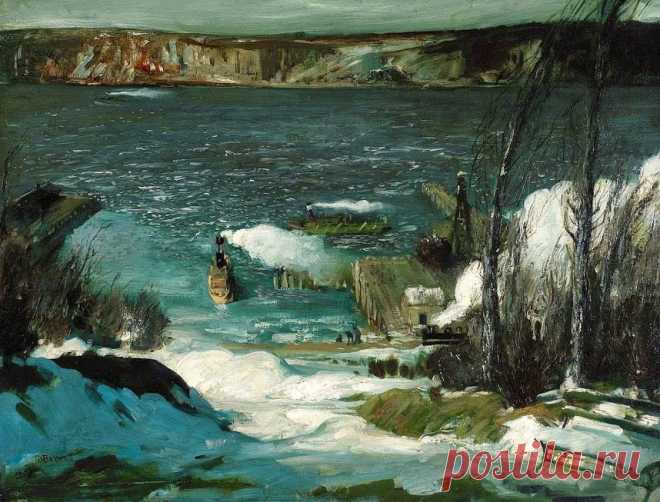 George Wesley Bellows - North River | Sovetika.ru - живопись/painting