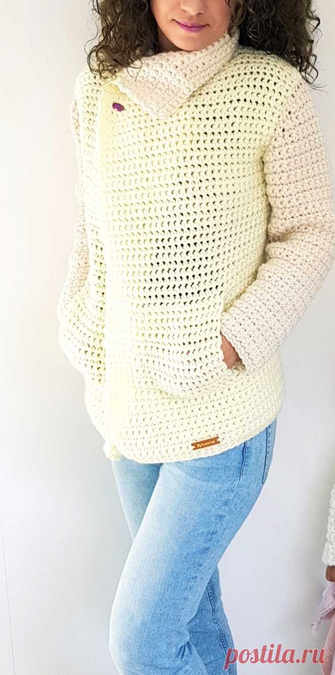 SnowDrop Cardigan Adult Version – ByKaterina