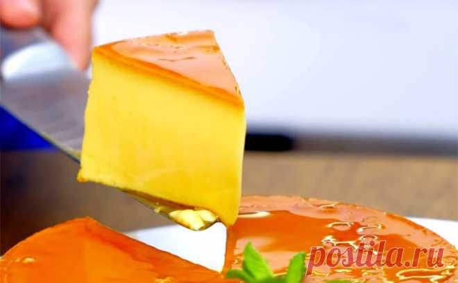 Десерт из молока и яиц «Флан» | Рецепты на SuperKuhen.ru