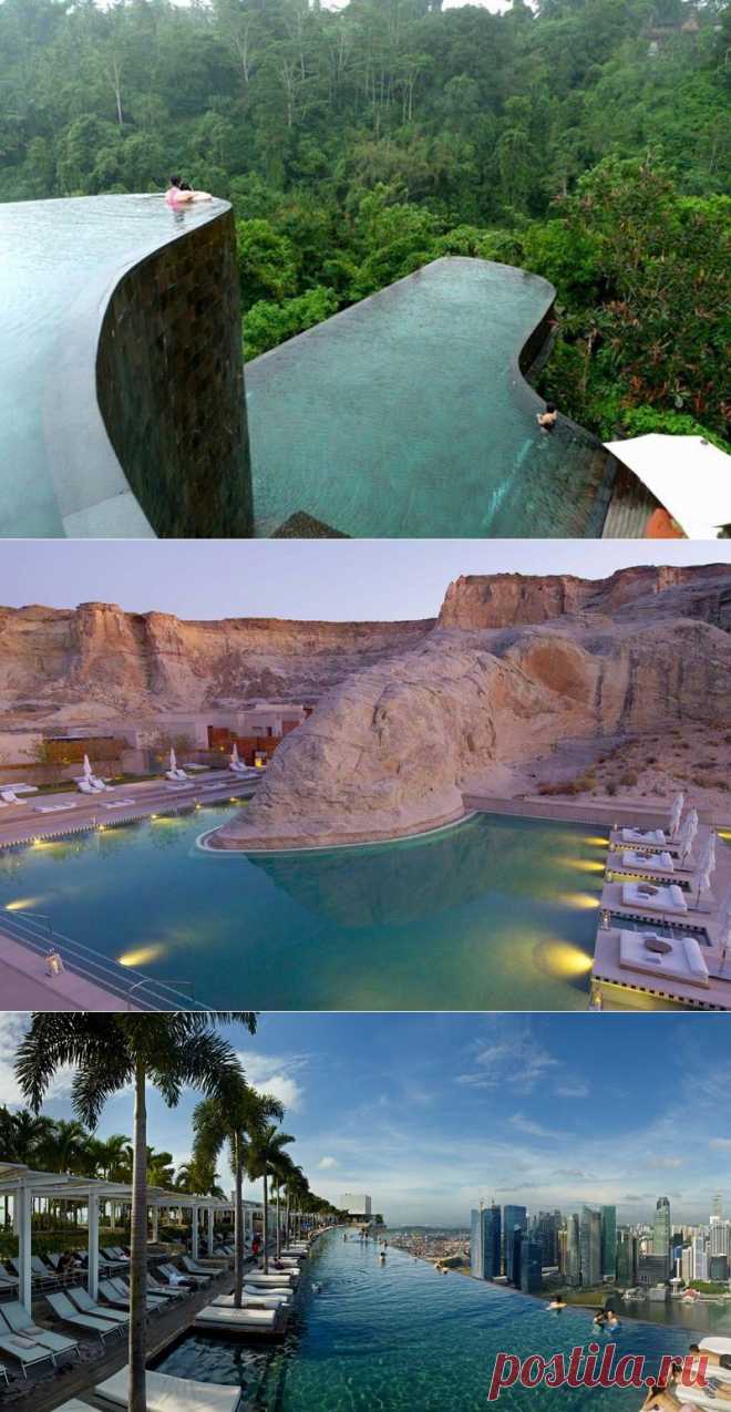10 самых невероятных бассейнов в отелях мира • НОВОСТИ В ФОТОГРАФИЯХ