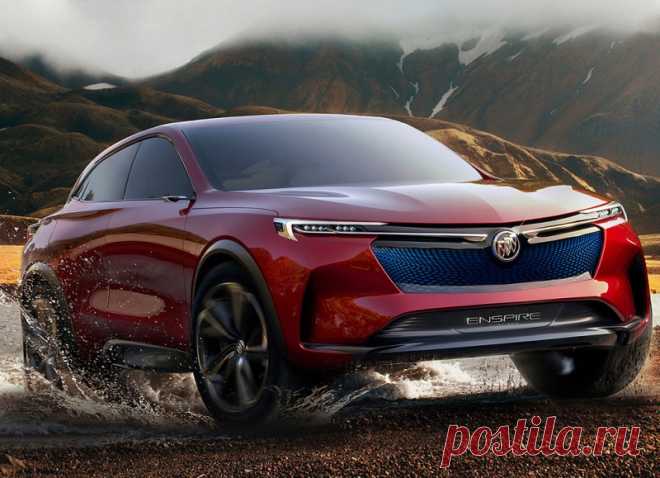 Buick Enspire EV SUV Concept 2018 покажут в Пекине - цена, фото, технические характеристики, авто новинки 2018-2019 года