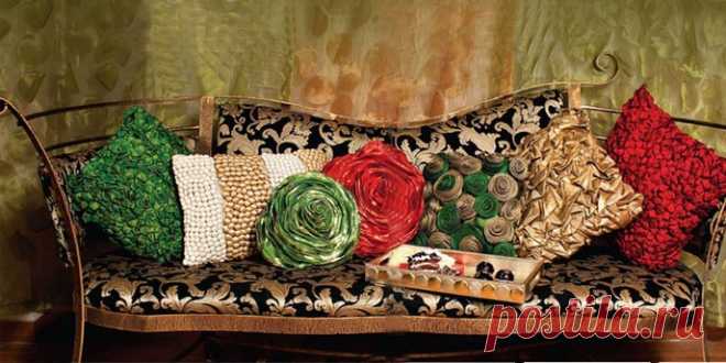 декоративные подушки материал с сайта Ирины Широковой