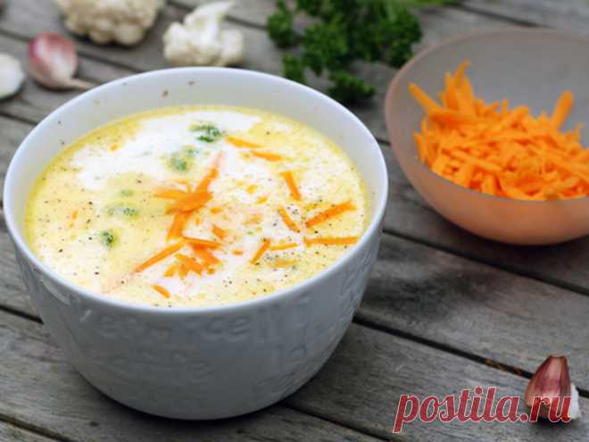 Летний суп из цветной капусты рецепт + фото - Первые блюда - Smak