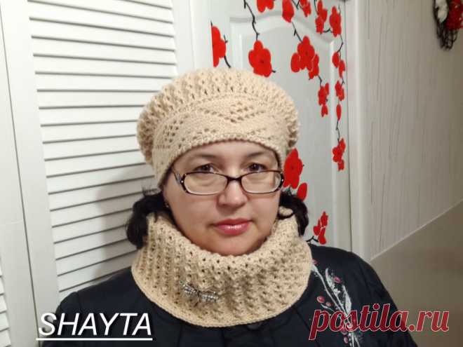 Берет и снуд от Shayta.