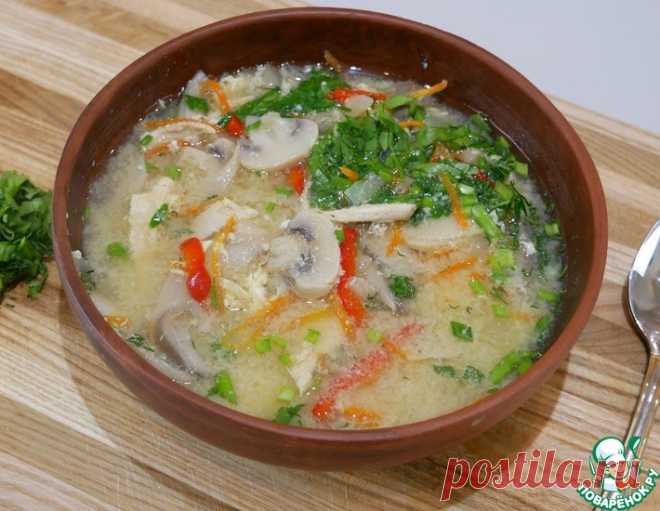 Китайский кисло-сладкий суп – кулинарный рецепт