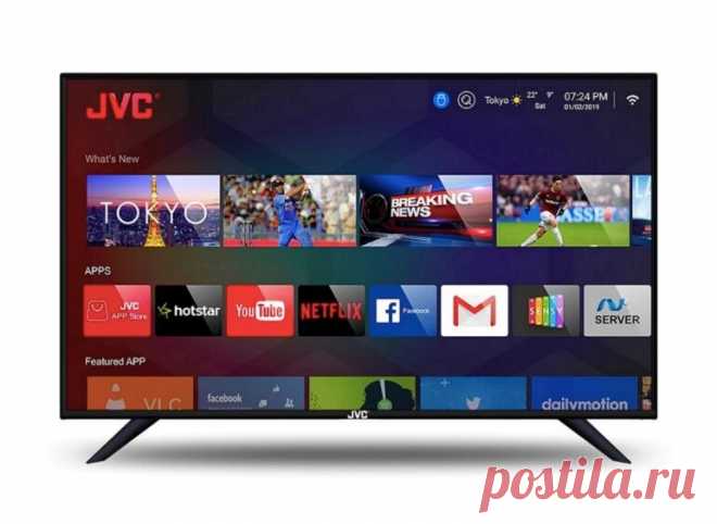 Зачем платить больше - нашёл новый 2021 недорогой телевизор JVC с 4K UHD 60 Гц, Smart TV Android, цена огонь | ТехноGY | Яндекс Дзен