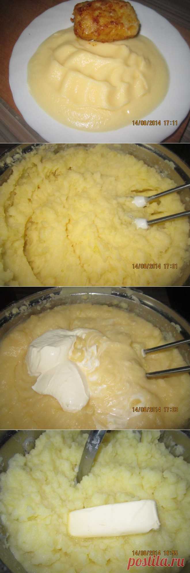 Картофельное крем -пюре.