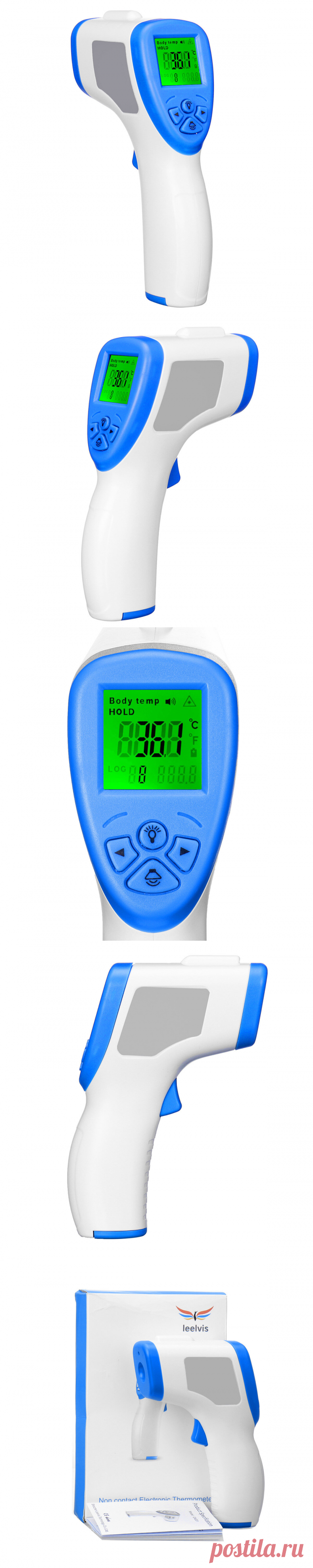 non contact forehead thermometer digital infrared temporal f at Banggood