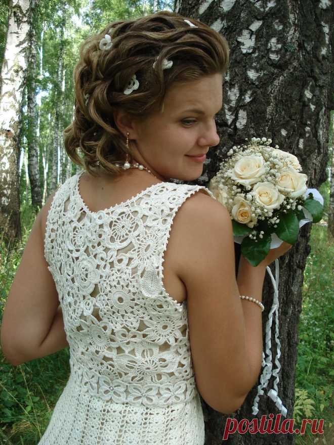 Свадебное платье – работа Натальи Дроздовой - Вязание - Страна Мам