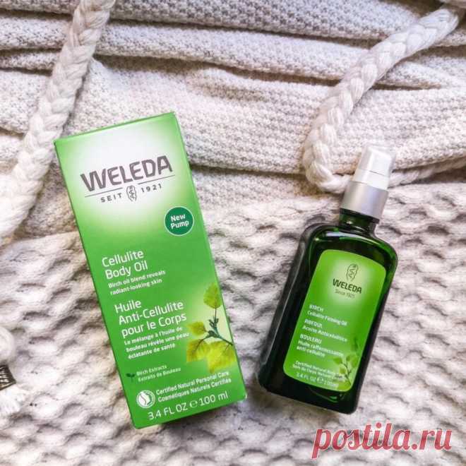 Похудение: Weleda Birch cellulite oil масло от целлюлита