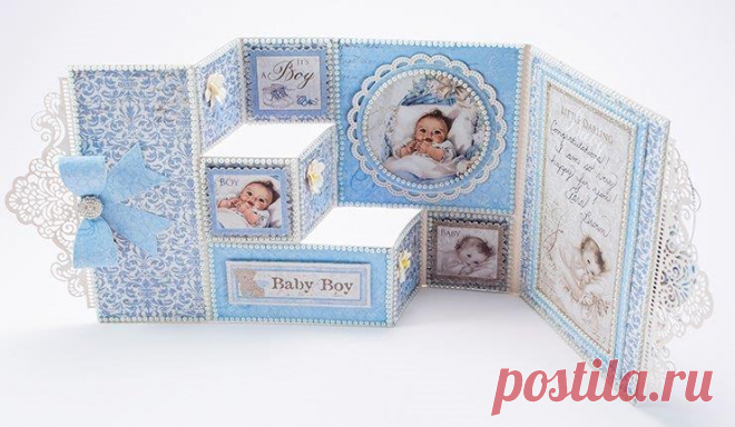 Baby Boy Congratulations Card | Tara's Craft Studio