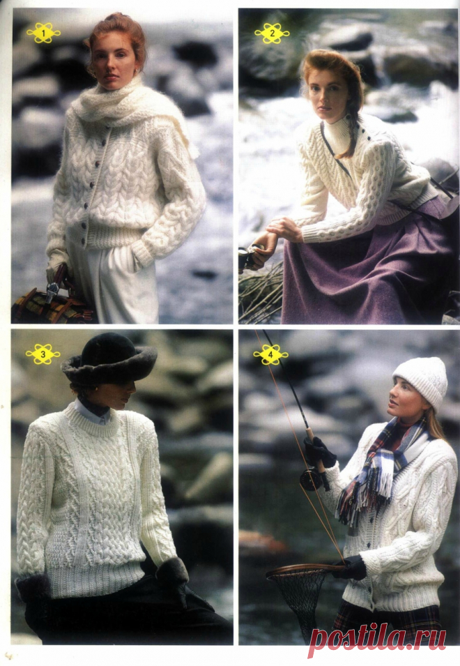 Альбом «Xin Kuan Mao Yi Ji Jin. Beautiful knitting sweater»-Китай