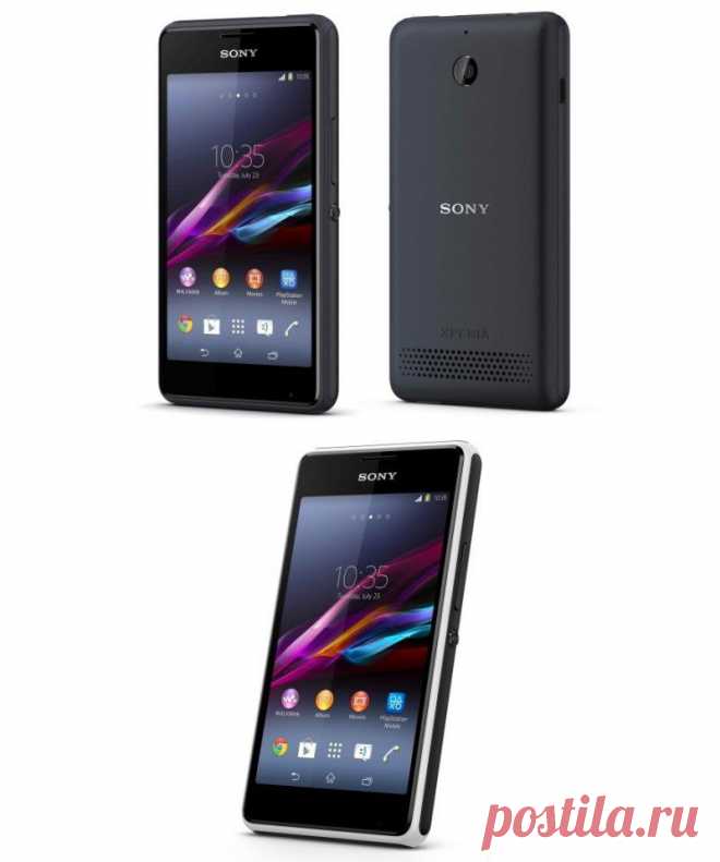 Sony Xperia E1 получил мощный динамик громкостью до 100 дБ / Hi-Tech.Mail.Ru