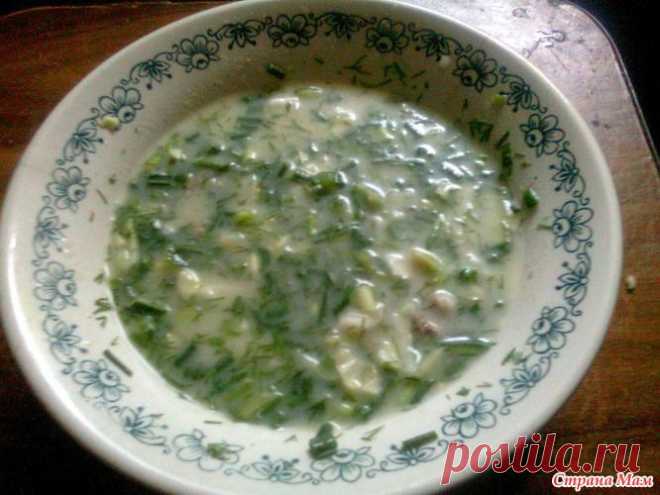 Летний холодный суп на мясном бульоне - Люблю готовить - Страна Мам