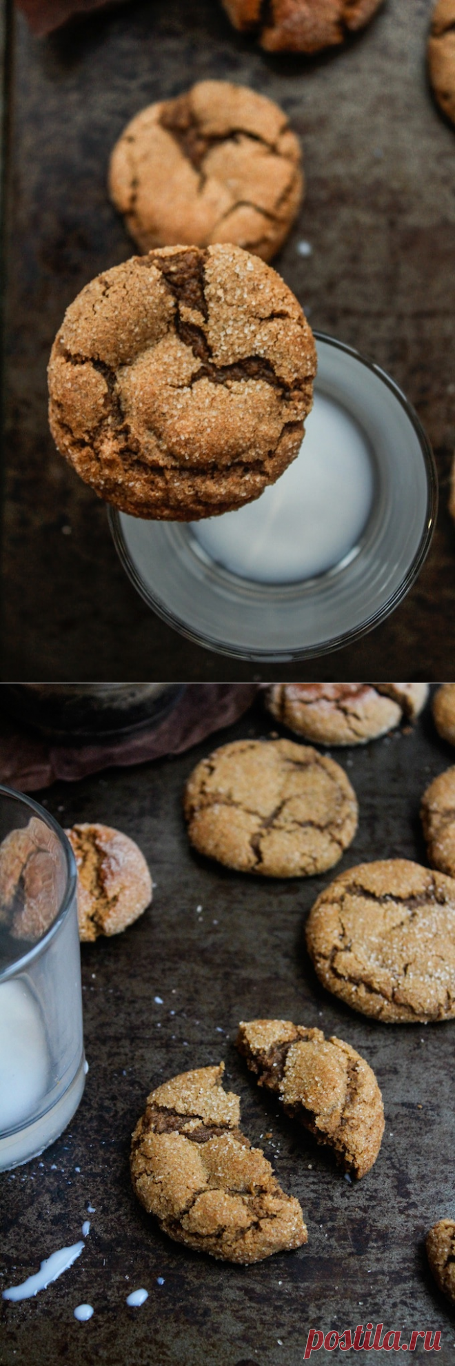 Cardamom Spiced Ginger Cookies - A Saucy Kitchen