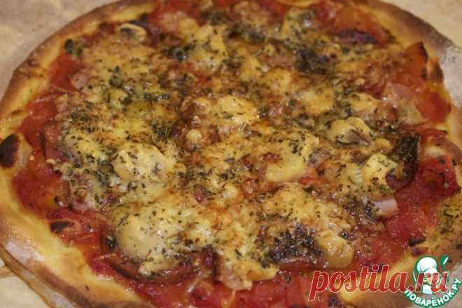 Настоящая итальянская пицца Кулинарный рецепт
