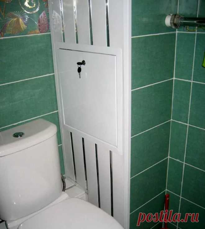 Как красиво спрятать все трубы в ванной, если их нельзя «утопить» | Рекомендательная система Пульс Mail.ru