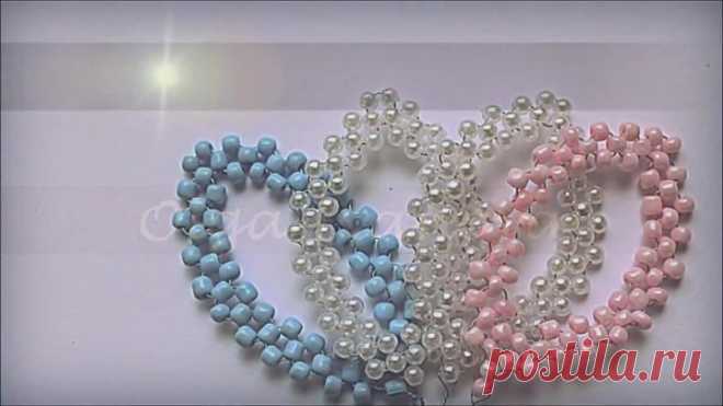 Листочки из Бисера для Цветов Канзаши _ Leaflets of Beads for Flower kanzashi