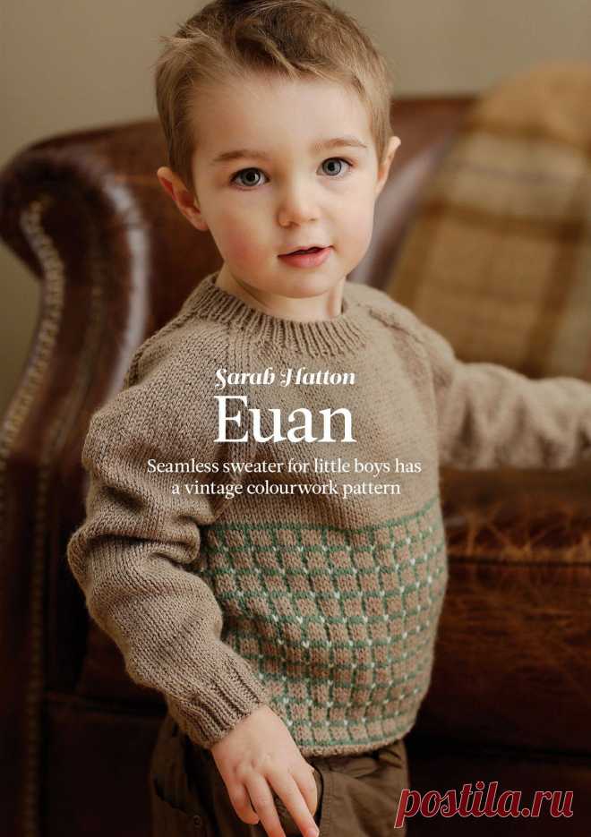 Пуловер Euan, The Knitter 69