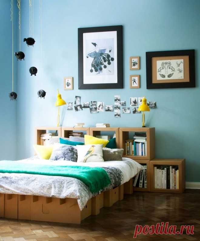 Картонные кровати — Домашний уют