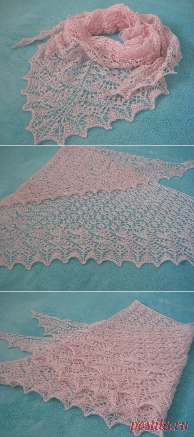 Swallowtail Lace Shawl