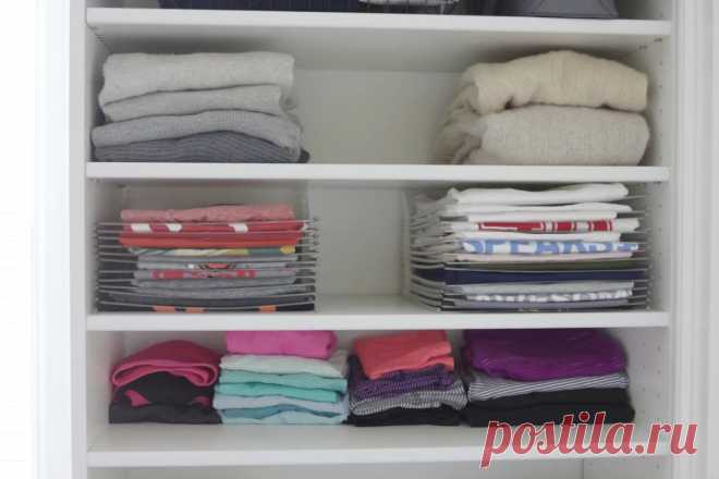 Разбор гардероба с умом: как сделать, чтобы даже в маленьком шкафу одежда была в порядке | Мода. Стиль. Личность | Дзен