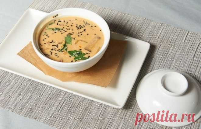 Тайский суп с красной чечевицей - пошаговый рецепт с фото