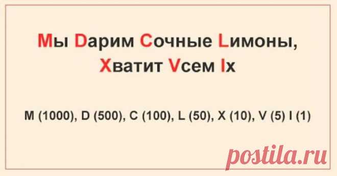 8 школьных «шпаргалок», которые точно пригодятся каждому взрослому